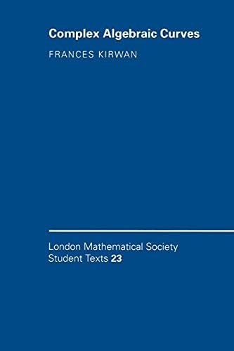 Algebraic Curves: An Introduction to Algebraic Geometry (Advanced
